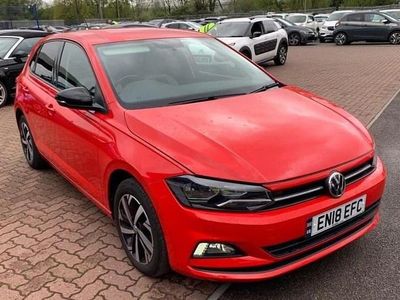 Used VW Polo Beats 95 HP (69 kW) 2018 Red Hatchback