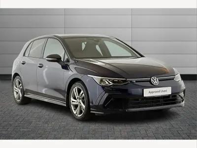 Used VW Golf VIII R-line 150 HP (110 kW) 2022 Blue Hatchback