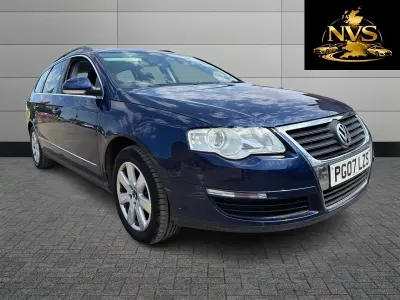Used VW Passat SE 138 HP (101 kW) 2007 Blue Estate