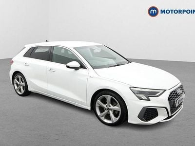 Used Audi A3 S-Line 2022 White Sedan