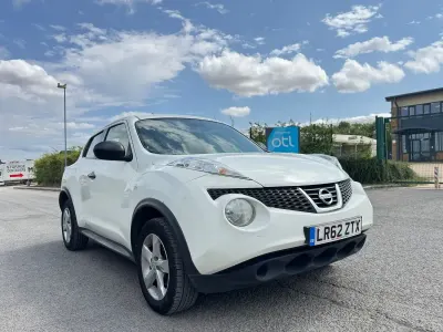 Used Nissan Juke Visia 117 HP (86 kW) 2012 White SUV