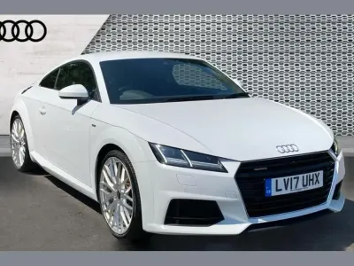 Used Audi TT S-Line 230 HP (169 kW) 2017 White Coupe