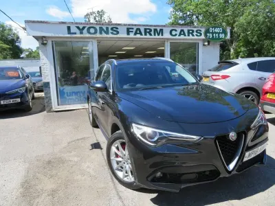 Used Alfa Romeo Stelvio Edizione Speciale 210 HP (154 kW) 2018 Black SUV
