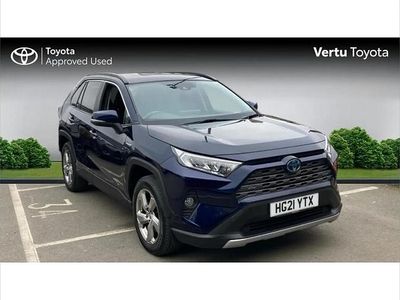 Used Toyota RAV4 Hybrid Design 214 HP (157 kW) 2021 Blue SUV