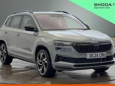 Used Skoda Karoq SportLine 110 HP (80 kW) 2025 Meteor grey SUV