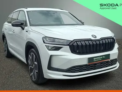 Used Skoda Kodiaq SportLine 190 HP (139 kW) 2025 White SUV