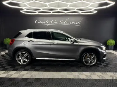 Used Mercedes GLA220 AMG line 177 HP (130 kW) 2017 Grey SUV