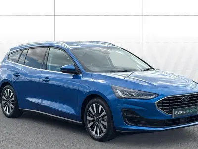 Used Ford Focus Titanium X 155 HP (114 kW) 2025 Blue Estate