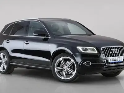 Used Audi Q5 S-line plus 190 HP (139 kW) 2017 Black SUV
