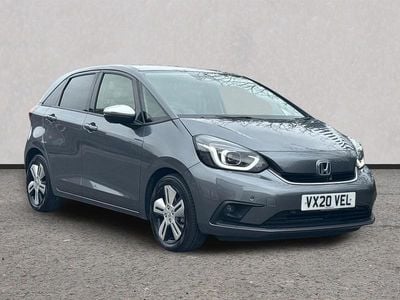 Begagnad Honda Jazz Hybrid 2020 Grå Halvkombi