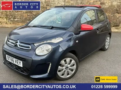 Used Citroën C1 Feel 82 HP (60 kW) 2016 Blue Hatchback