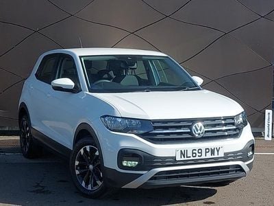 Used VW T-Cross S 95 HP (69 kW) 2019 White SUV