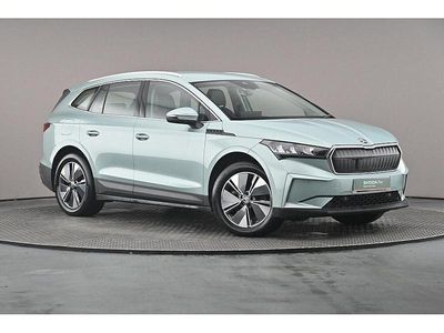 Arctic silver metallic Used 2023 Skoda Enyaq iV SUV | £25,838 (Fair price)