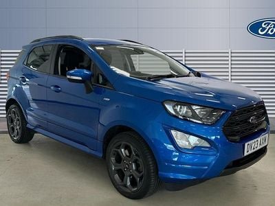 Begagnad Ford Ecosport ST-Line 125 HK (91 kW) 2022 Blå SUV