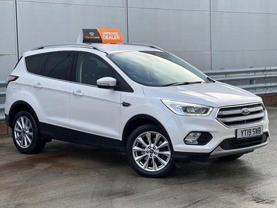 Used Ford Kuga Titanium 150 HP (110 kW) 2019 White SUV