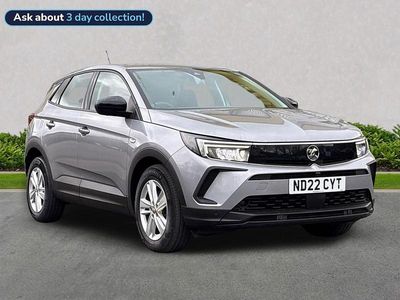 Used Vauxhall Grandland X Design Edition 130 HP (95 kW) 2022 Grey SUV