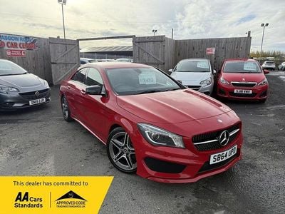 Used Mercedes CLA220 AMG 170 HP (125 kW) 2014 Red Sedan