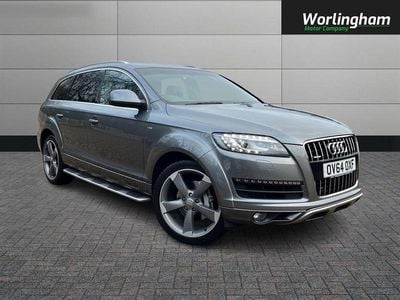 Used Audi Q7 S-Line 245 HP (180 kW) 2014 Grey SUV