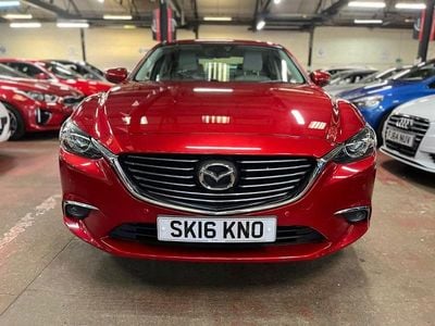 Begagnad Mazda 6 Inclusive 2016 Röd Sedan