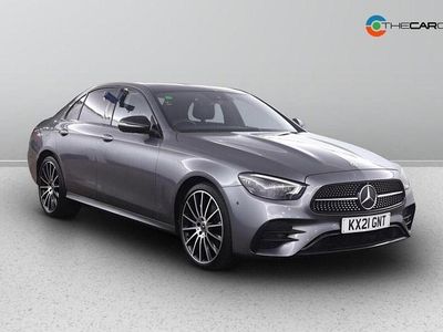 Used Mercedes E400 AMG line 325 HP (239 kW) 2021 Grey Sedan