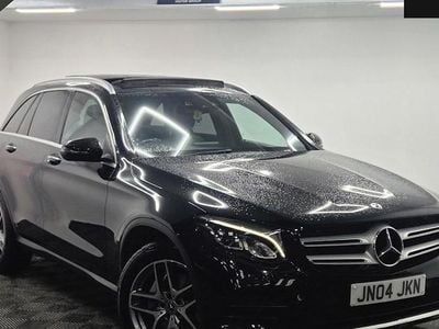 Used Mercedes GLC220 AMG Line Premium 170 HP (125 kW) 2018 Black Estate