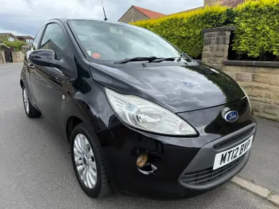Used Ford Ka Zetec 69 HP (50 kW) 2012 Black Hatchback