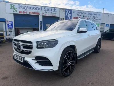 Used Mercedes GLS400 AMG line 2020 White SUV
