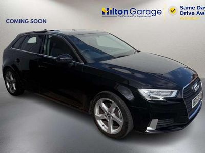 Used Audi A3 Sportback Sport 150 HP (110 kW) 2019 Black Hatchback