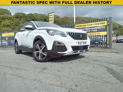 White Used 2017 Peugeot 3008 Allure Hatchback | £10,995 (A bit pricey)