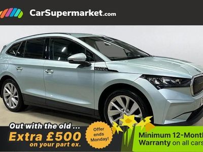 Used Skoda Enyaq iV ecoSuite 131 kW (179 HP) 2022 Silver SUV