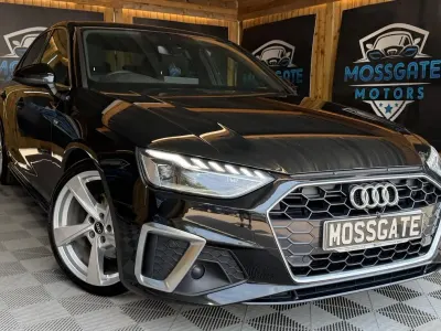 Used Audi A4 S-Line 163 HP (119 kW) 2021 Black Sedan