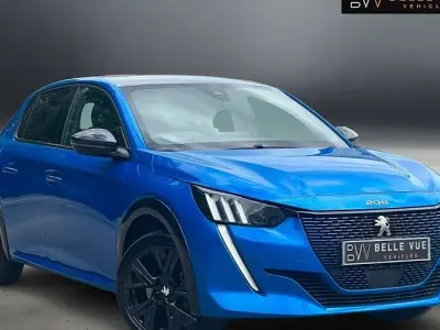 Used Peugeot e-208 GTi 100 kW (136 HP) 2023 Blue Hatchback