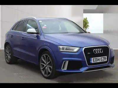 Usado Audi RS Q3 310 CV (228 kW) 2014 Azul SUV