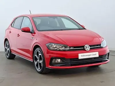 Used VW Polo R-line 95 HP (69 kW) 2019 Red Hatchback