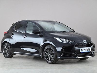 Used Toyota Yaris Hybrid 2023 Black Hatchback