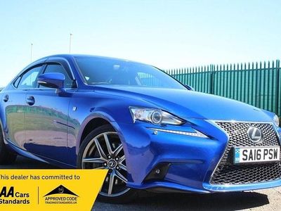 Used Lexus IS200t Sport Line 2016 Blue Sedan