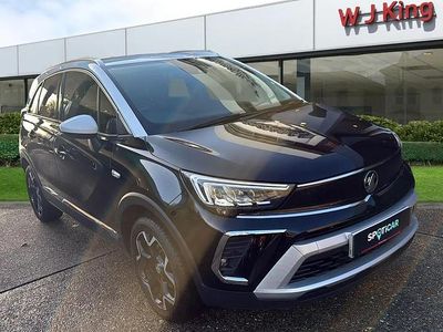 Used Vauxhall Crossland Ultimate 128 HP (94 kW) 2021 Black SUV