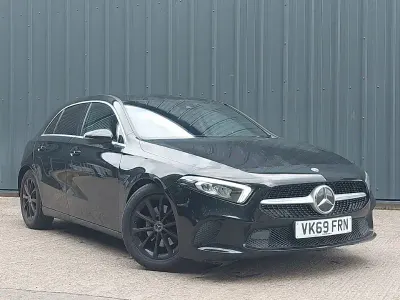 Used Mercedes A200 163 HP (119 kW) 2019 Black Hatchback