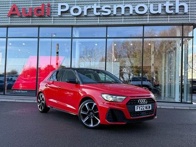 Used Audi A1 Sportback Black Edition 2022 Red Hatchback