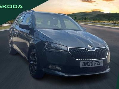 Used Skoda Fabia SE Drive 94 HP (69 kW) 2020 Grey Estate
