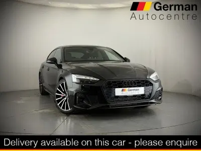 Begagnad Audi A5 S-Line 2023 Svart Sportkupé