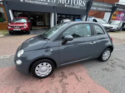 Used Fiat 500 Pop 69 HP (50 kW) 2019 Grey Hatchback