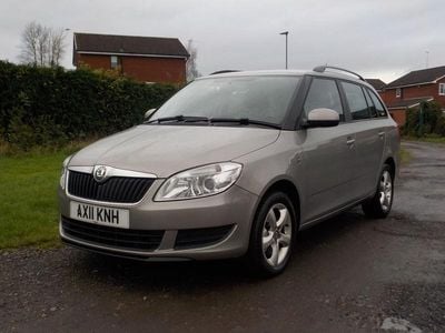 Beige Used 2011 Skoda Fabia SE Estate | £2,495 (Fair price)