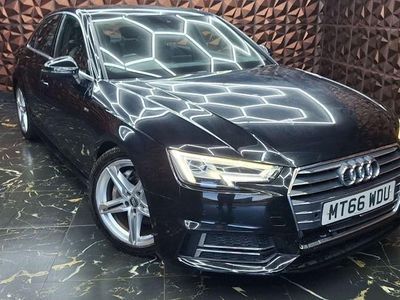 Black Used 2016 Audi A4 S-Line Sedan | £10,999 (Fair price)