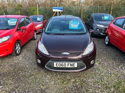 Used Ford Fiesta Zetec 2010 Red Hatchback