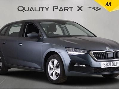 Grey Used 2021 Skoda Scala SE Hatchback | £9,079 (Fair price)