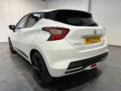 Used Nissan Micra S 92 HP (67 kW) 2021 White Hatchback
