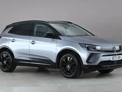 Used Vauxhall Grandland X GS Line 131 HP (96 kW) 2022 Grey SUV