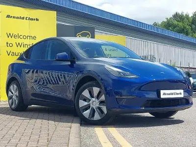 Used Tesla Model Y Long Range AWD 11 kW (15 HP) 2023 Blue SUV