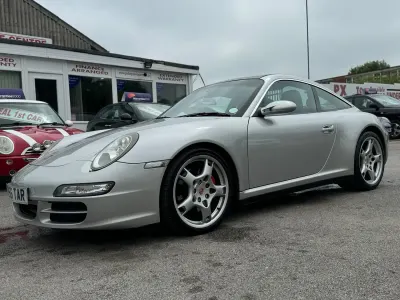 Used Porsche 997 2006 Silver Coupe